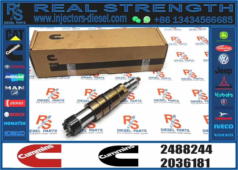 Fuel Injector Diesel Engine Injector Common Rail Injector Repair Kit 2488244 2872544 2872289 2872284 4955080