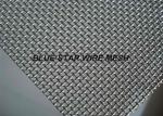 Durable Stainless Steel Woven Wire Mesh Security Window Screen 10 / 11 / 12 / 14