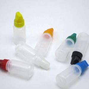 China Custom Labeled 12ml LDPE Squeeze Eye Dropper Bottles for Pharmaceutical at GMP Company factory