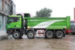 EURO 6 Emissions 430 Horsepower 8x4 5.3 Meters 15.5 Tons Weichai Heavy Dump