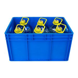 Heavy Duty PP Vented Mesh Stackable Plastic Crate For Storage