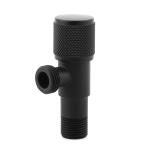 Chrome Plated Quarter Turn Angle Stop Valve Corrosion Resistant