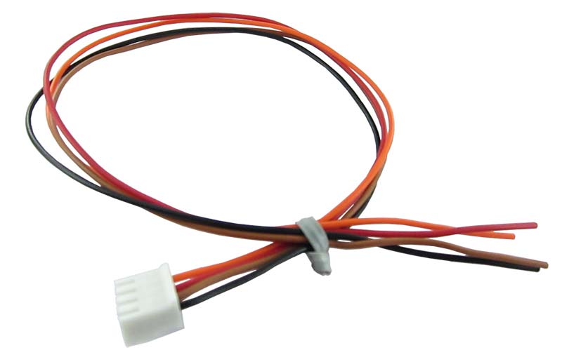 Customized Orange PVC Tube RS232 4pin DIN to DB9 Mini DIN Cable for Data Transfer