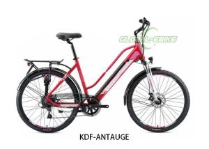 China Antauge Cruiser 26-Inch Electric Bike With 250W Motor And Smooth 6-Speed Ride factory