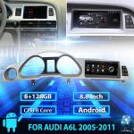 8.8 Inch Android Radio for Audi A6L 2005 2011 car stereo support wireless