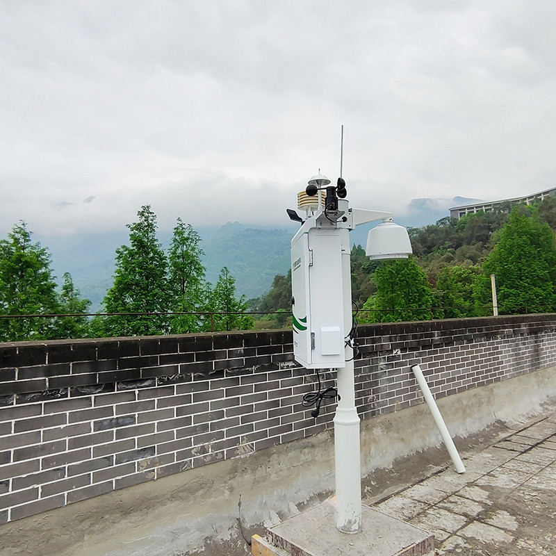Eyesky ES80A-A6 air quality monitoring system for air quality detection SO2,NO2,CO,O3,VOC,PM2.5&10,Wind speed&direction