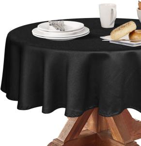 China Factory Direct Sale Custom Printing PEVA Plastic Round Table Cloth For Party factory