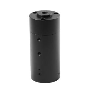 China Anodized Black Compound Custom Aluminum Milling , Fittings Precision CNC Machining factory