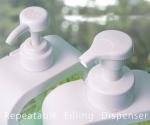 Repeatable Liquid Hand Sanitizer Dispenser Transparent Soap Dispenser Dishwasher
