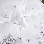 White Hotel Style Egyptian Cotton Sheets Nondisposable With Customized Logo