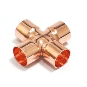 China Temperature Rating 400°F Cross Pipe Fitting Forged Manufacturing Process Pressure Rating 150 PSI factory