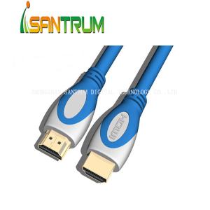China Metal shell Blue HDMI Cable Ethernet 3D factory