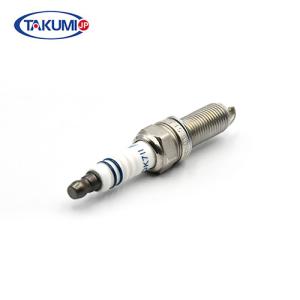 China Flat Seat Petrol Strimmer Spark Plug 1.1mm Gap Platinum Electrode ISO9001 factory