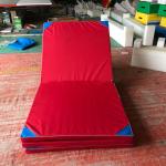 High Jump Gymnastics Tumbling Mat / Fold Up Gymnastics Mat For Children