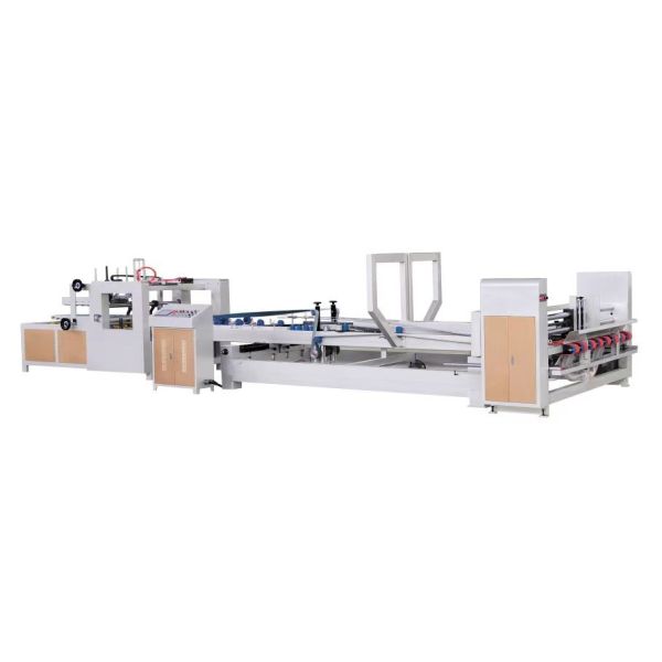 China 3 Ply Model 1324 Automatic Folding Gluing Machine Synchronous Belt Drive factory