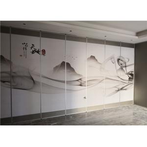 China Fireproof Board Office Room Sliding Partition Wall Sound Proof on sale