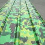 Zinc Corrugated Roof Steel Sheets 1.2MM ASTM A36 Color Coated