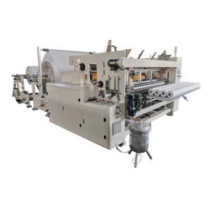 China 230M/Min PLC Control Toilet Paper Rewinding Machine factory