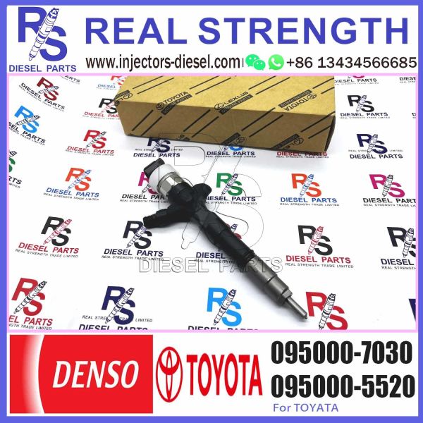 Hot sale Fuel Injector 23670-39145 Common Rail Injetor 095000-7040 095000-7030 for TOYOTA VIGO 1KD 2KD