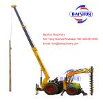 Multi Functional Telegraph Pole Erection Machine For Sub Contractor 100-2000MM