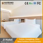 Modern Style Hotel Bedroom Set with Fixed Rotary King Size Bed Furniture from