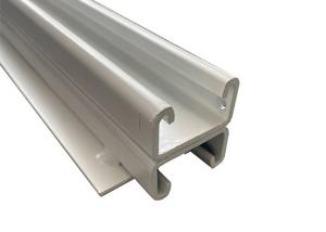 China Wing Double Back Unistrut 41x41 Slotted Channel Powder Coating factory