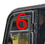 CATERPILLAR Mini Digger Glass Replacement Tempered Windshield Left Door Upper