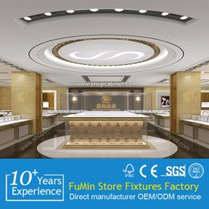 China Titanium Alloy Glass Display Showcase factory