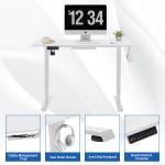Adjustable Garden Art Slab Table Petite Ergonomic French Wooden Standing Desk