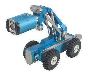 China 150-1500mm Robotic Crawler Pipe Inspection Camera System Snake Video System factory