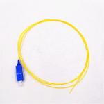 Yellow Single Mode Fiber Optic Patch Cord SC FC ST APC UPC Connector For CATV