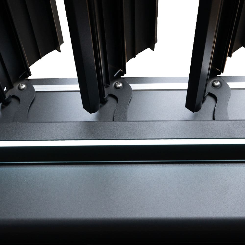 Arches Design AJUNION 3x4M Aluminum Bioclimatic Louvered Pergola for Outdoor Living