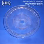 Molded Borosilicate Glass Lamp Cover For Led Street Light Smooth Surface