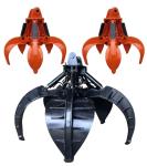 Factory Orange Peel Grab Excavator Rock Grapple, Excavator Grab Thumb Bucket