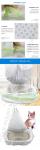 Biodegradable Eco-Friendly Cat Litter Liner Disposable Drawstring Cat Litter