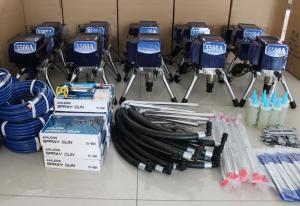 China Electric Piston Pump Best Airless Paint Sprayer For Latex 220-240V PT5500A factory