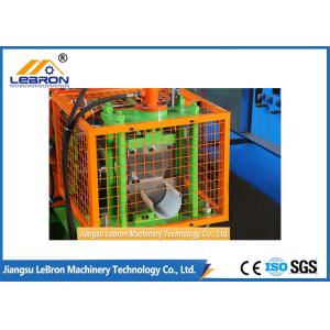 Quenched Gutter Rolling Machine , Panasonic PLC Seamless Gutter Machine