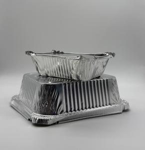 China Tin Foil Box Disposable Wholesale Aluminum Foil Products Takeaway Box factory