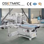 Woodworking OSETMACH High Precision VERTICAL Style Sliding Table Saw Cutting