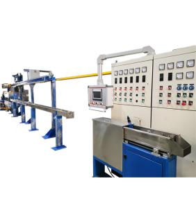 China Single Layer FEP PFA Wire Extruder Machine Teflon Cable Manufacturing Equipment Cable Extrusion Machine factory