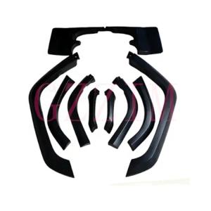 China Car Accessories Plastic Black Mud Guard Fender Flares For FJ75 factory