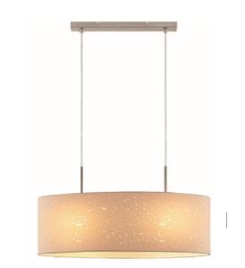 China TC Metal Drum Ceiling Lamp Shade 3*E14 With Single Or Three Light factory