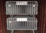 ​Hot-dipped Galvanized Crowd Control Barriers