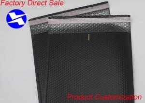 China Shock Resistance Poly Mailers Envelopes Bags 6*9&quot; Inches Black Printing Logo factory