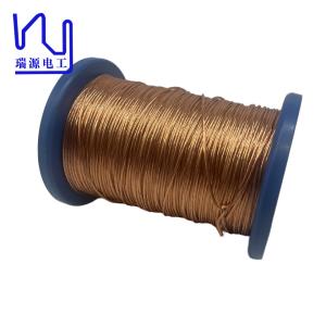 China 2UEW-F Litz Wire 0.32mmx32 Enameled Copper Stranded Wire factory