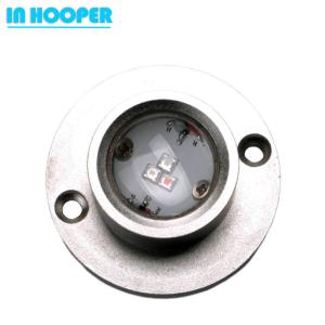 China 12V IP68 Circle Copper Led Marine Light For Boats , 15W Underwater Pool Light factory