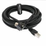Basler Cameras GigE Cat6 Cables GigE Data Cables Right Angle Linear Shape