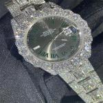 Luxury Design Moissanite Watch Rolex OEM Diamond Watches For Men