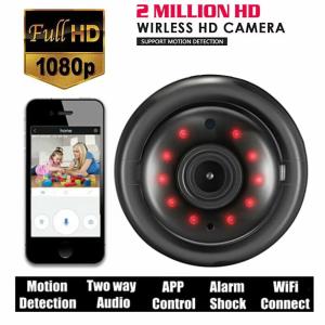 China CMOS Infrared Small WiFi Camera , P2P Mini Outdoor Camera Wireless factory