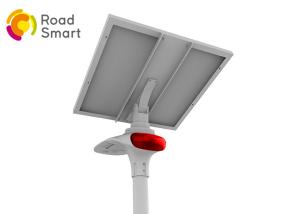 China IP65 Waterproof Solar LED Street Light 3000-6500K With Microwave Motion Sensor factory